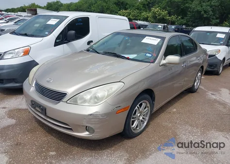 2005 Lexus Es 330 from USA, damaged, VIN JTHBA30G355097224